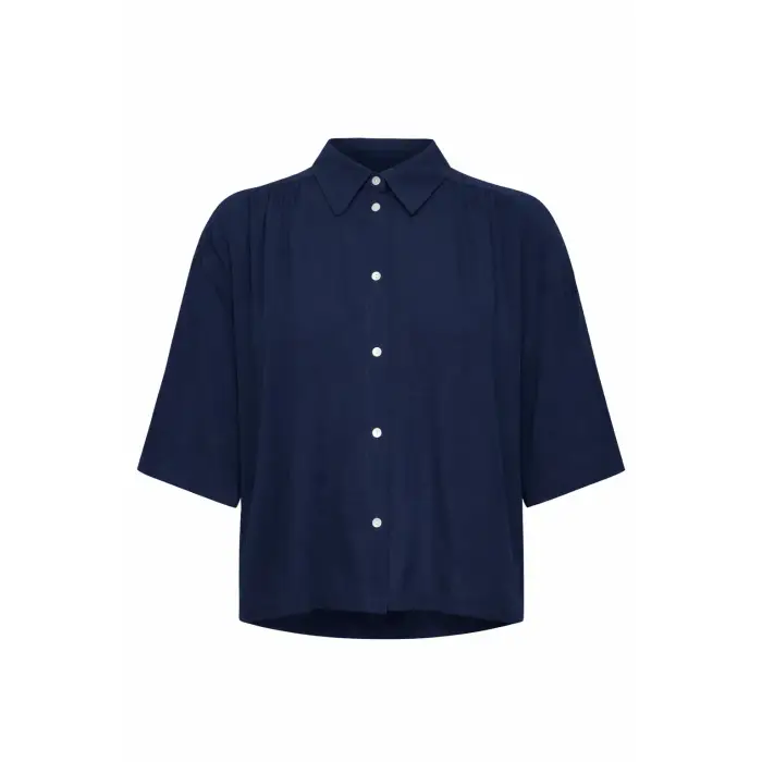 Ichi Camicia da donna Marrakech SO 7 Bleu