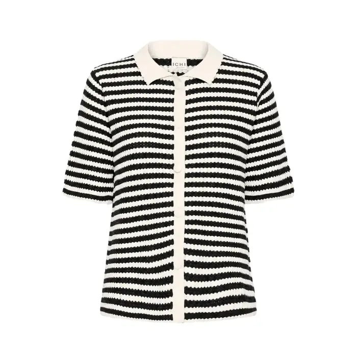Ichi Cardigan a maniche corte donna Lorianna Noir