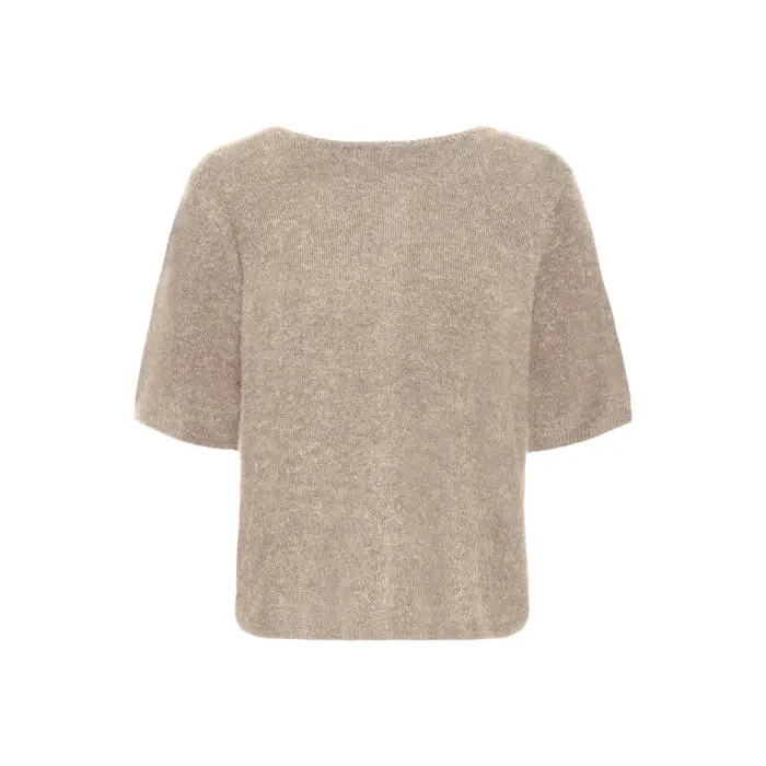 Ichi T-shirt da donna Kamara Beige