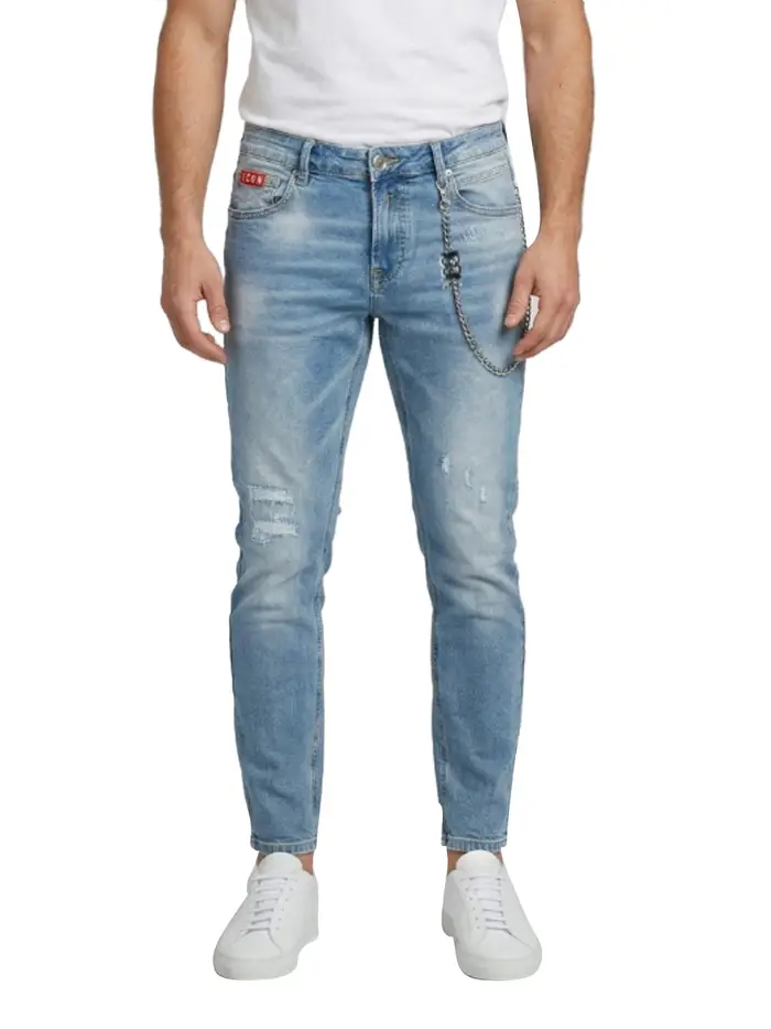 jeans slim icon da uomo - denim