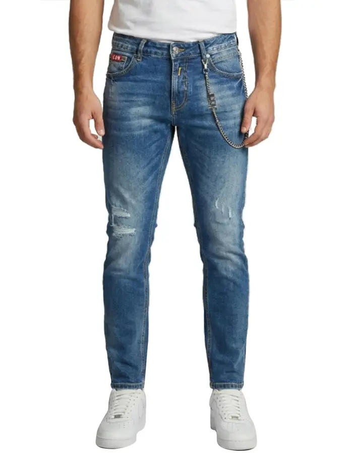 jeans slim icon da uomo - denim