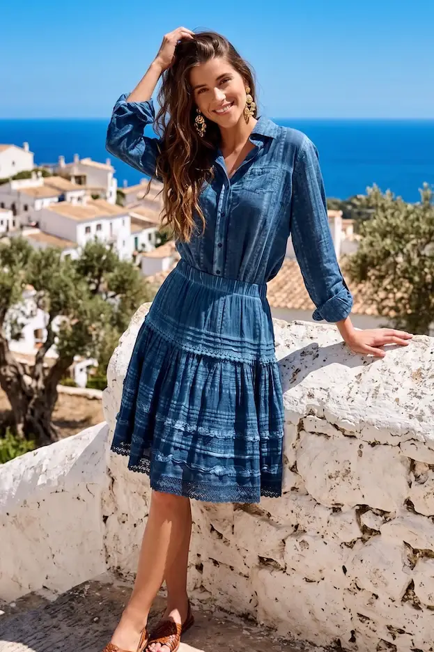 Iconique GONNA DENIM | Colore Blu