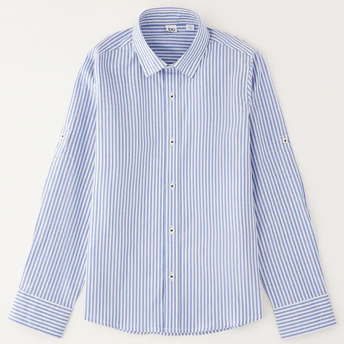 Ido Camicia rigata manica lunga 4g591 ragazzo avion