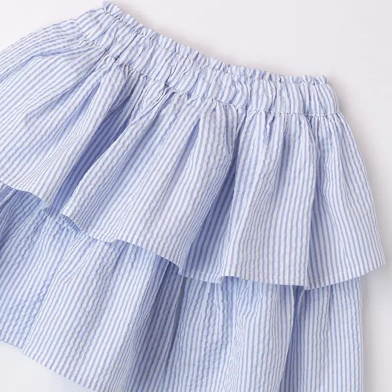 Ido Gonna corta rigata 4b380 bambina azzurro