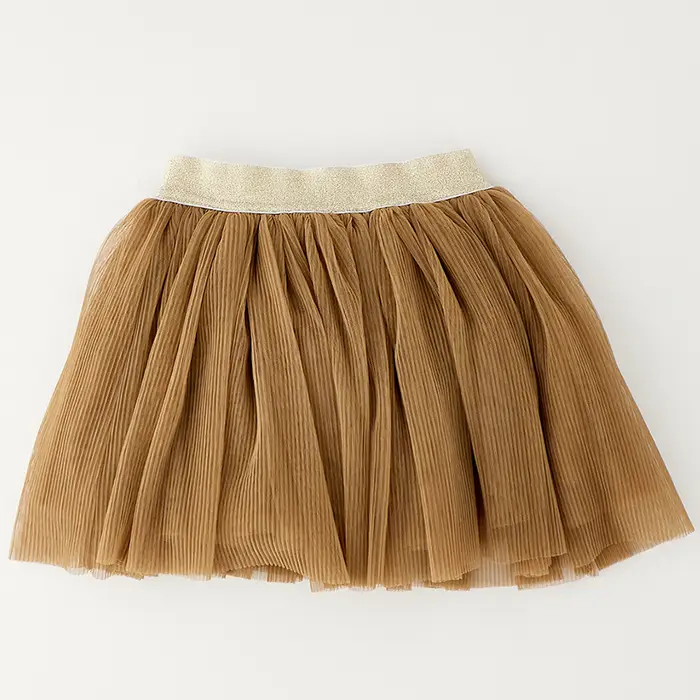 Ido Gonna voluminosa di tulle 4g381 bambina brown