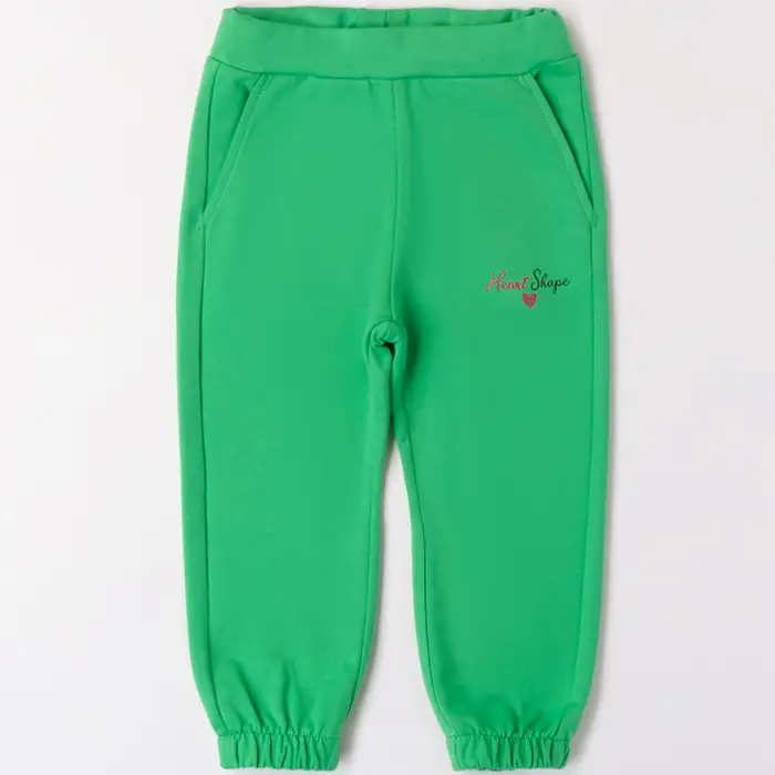 Ido Pantalone lungo con polso garzato 4a335 bambina fucsia
