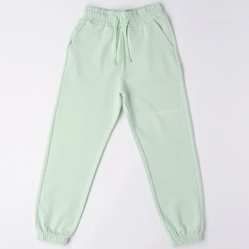 Ido Pantalone sportivo con polso 4 6535 per ragazza verde