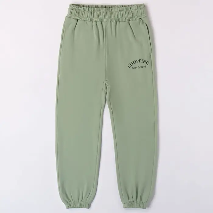Ido Pantalone sportivo con polso 4 7340 ragazza nero