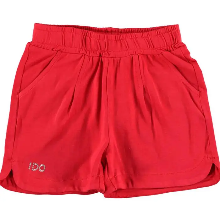 Ido Short sportivo 4u788 bambina - rosso