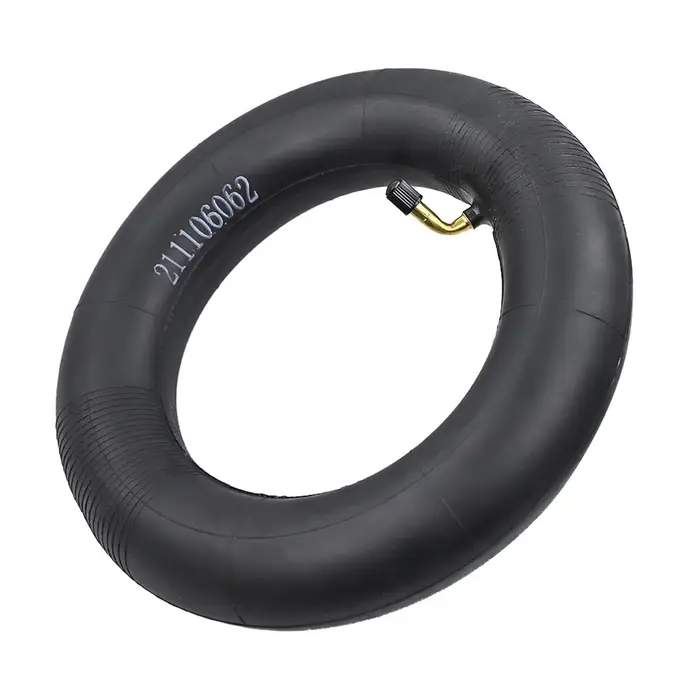 Igeteck 10x2 5/2 75 Camera D aria Pneumatico 45 gradi 10 Pollici Scooter Elettrico Addensare Sostituzione del Pneumatico Interno nero