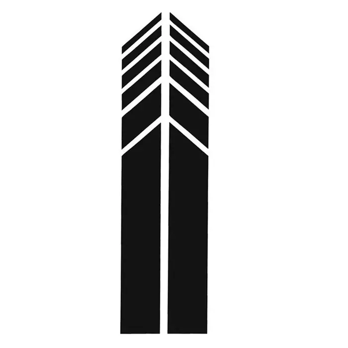 2 Pezzi Adesivi Specchietto Retrovisore Auto Sicurezza Semplici Adesivi Riflettenti per Auto per Coperture Portiere Finestrino nero