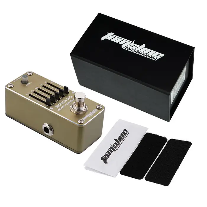Igeteck AROMA AEB-3 Bass EQ equalizzatore analogico a 5 bande per chitarra elettrica !