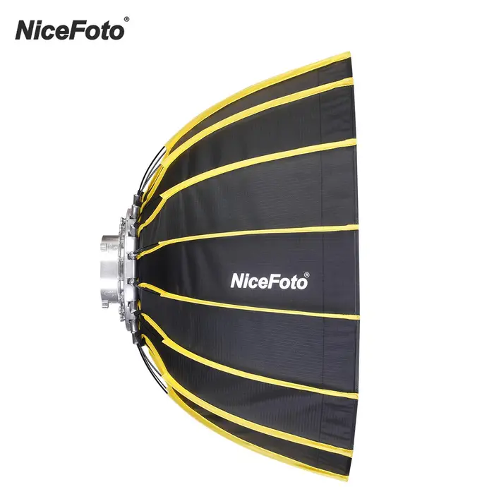 Igeteck NiceFoto Softbox esagonale portatile da 60 cm / 23,6 pollici a installazione rapida con tessuto diffusore morbido e