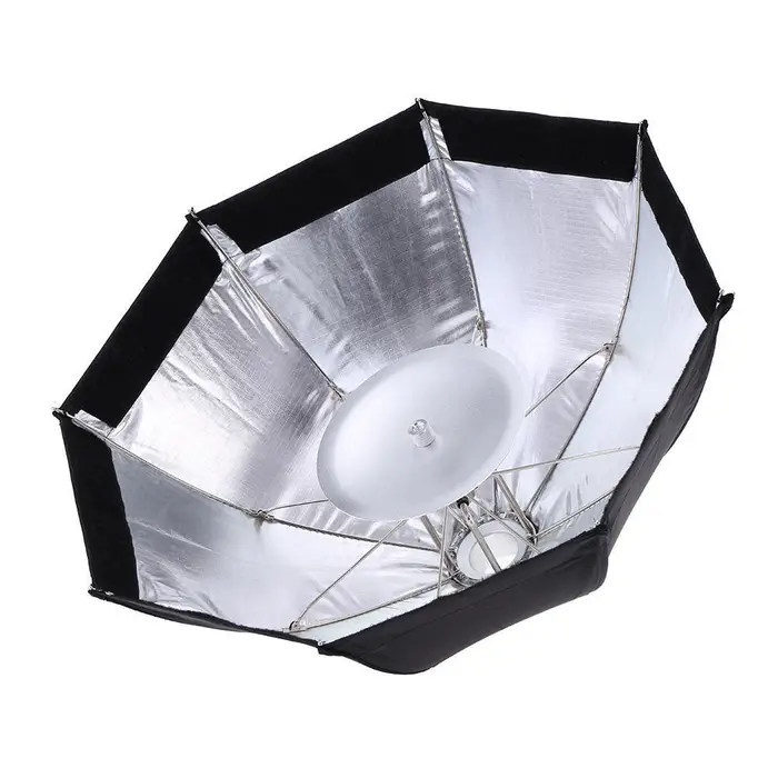 Igeteck Ombrello Godox Speedlite Flach Light Softbox per WITSTRO AD360 AD180 Sliver