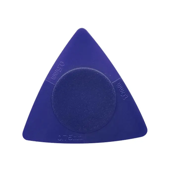Igeteck Plettri per chitarra multispessore Accessori per chitarra Accessorio per strumenti musicali Chitarra da 0,5/0,75/1,0 mm blu
