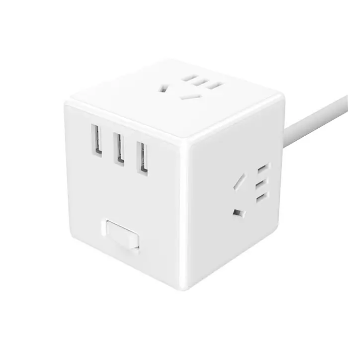 Igeteck Xiaomi Mijia Magic Cube presa di corrente adattatore di alimentazione per caricabatterie USB multifunzionale presa a 6 porte Wired