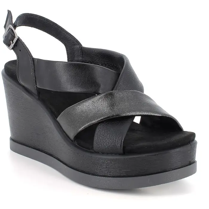 IGI&Co Sandali con zeppa Adelina Nero