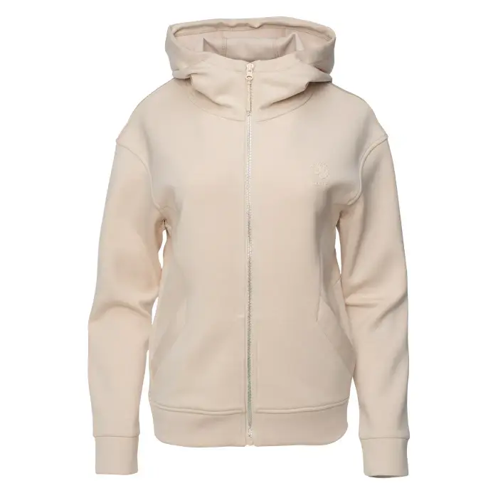 Iguana Felpa con cappuccio da donna Comino Beige
