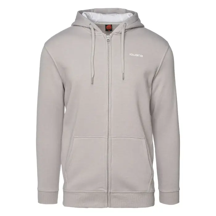 Iguana Felpa con cappuccio Ricona Gris
