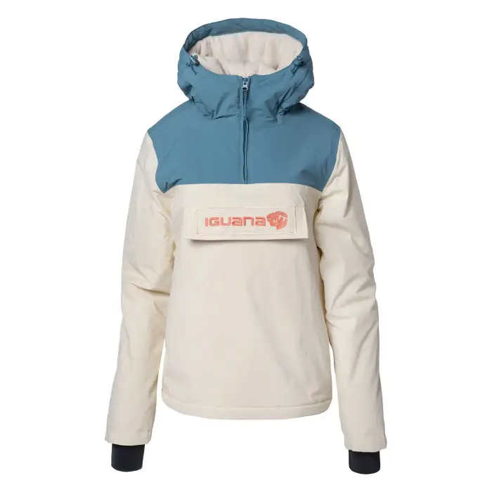 Iguana Giacca con cappuccio da donna Lumari Beige