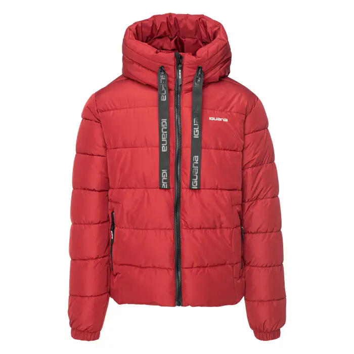 Iguana Giacca con zip e cappuccio Winter Jacket Rouge
