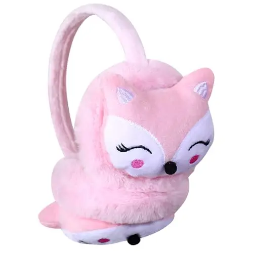 IHCEMIH Paraorecchie per ragazze e ragazzi, soffici paraorecchie regolabili, accessori invernali, morbidi paraorecchie