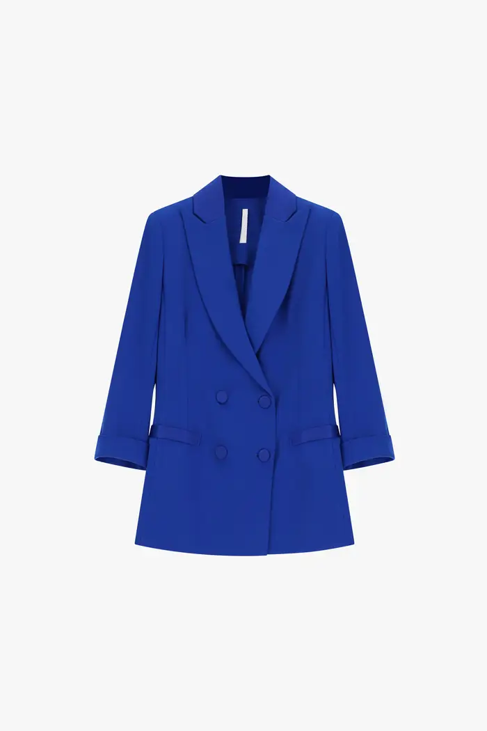 Imperial Blazer doppiopetto con maniche tre quarti Bluette