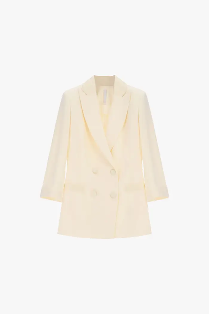 Imperial Blazer doppiopetto con maniche tre quarti Zinco