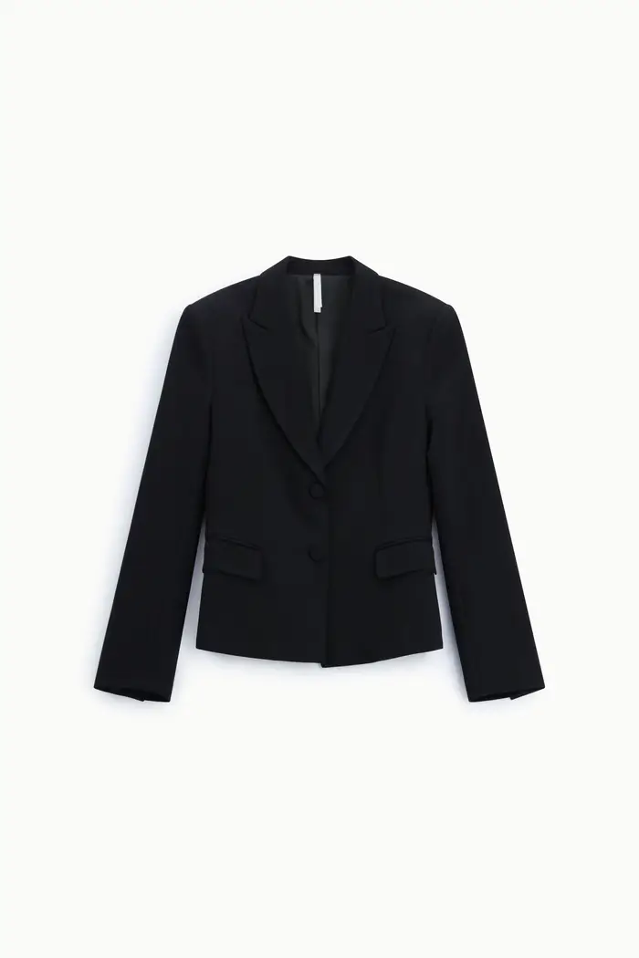 Imperial Blazer monopetto con tasche a patta Nero