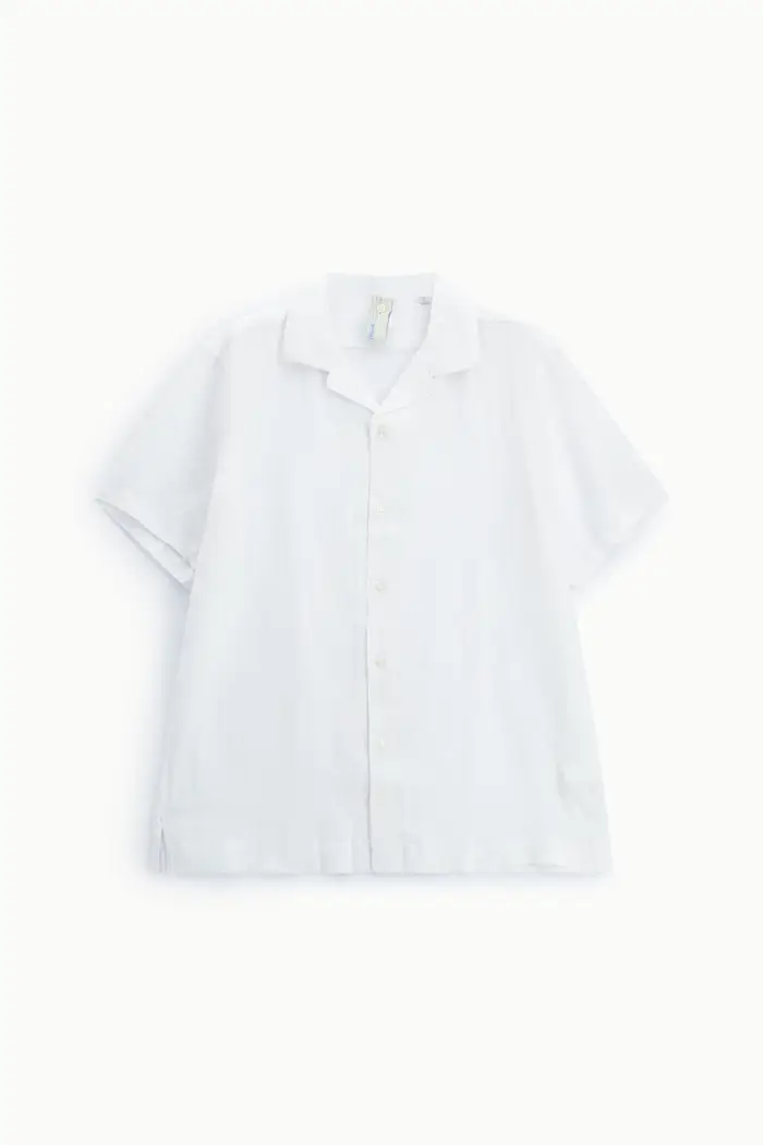 Imperial Camicia manica corta colletto classico bottoni Bianco