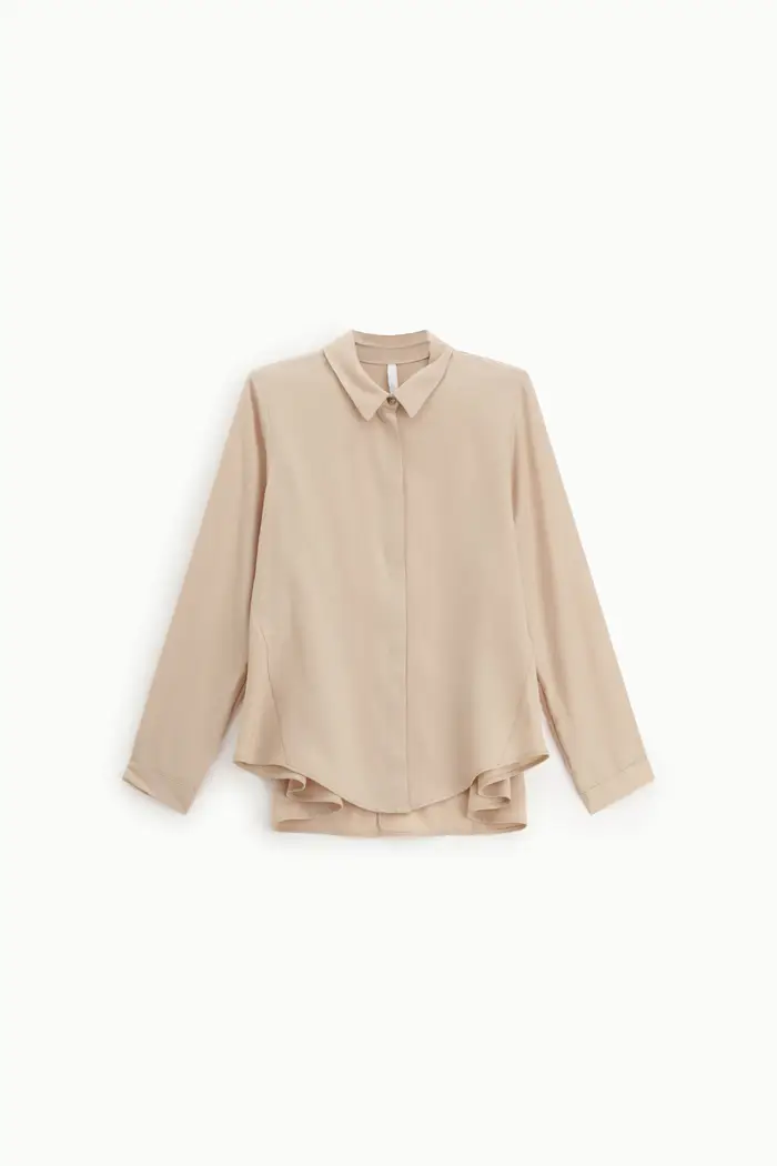 Imperial Camicia regular fit con collo classico Beige