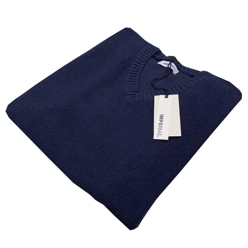 Imperial Maglioncino smanicato a v m553u465 uomo navy