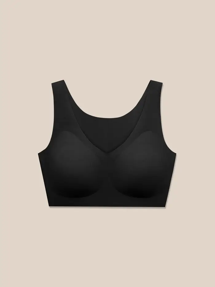 Reggiseno di seta wireless EURNero