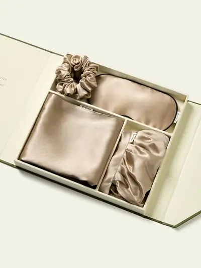 in stock Set da sonno in seta di lusso - Perfetto set regalo EURTalpa