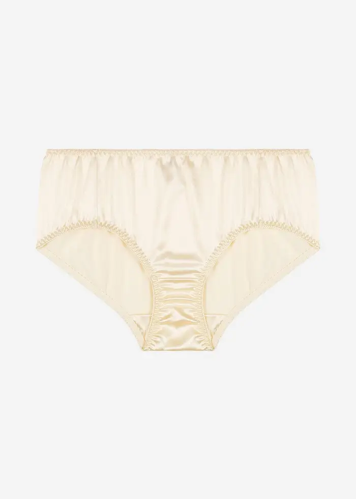 Sexy Femine Silk Bikini Panties 3 Pack EURGiallo Tenue