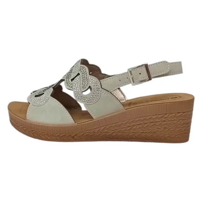 Sandali con zeppa Inblu Ciabatta con zeppa donna Multicolore