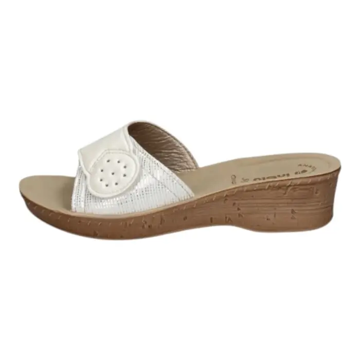 Sandali con zeppa Inblu Ciabatta donna Multicolore