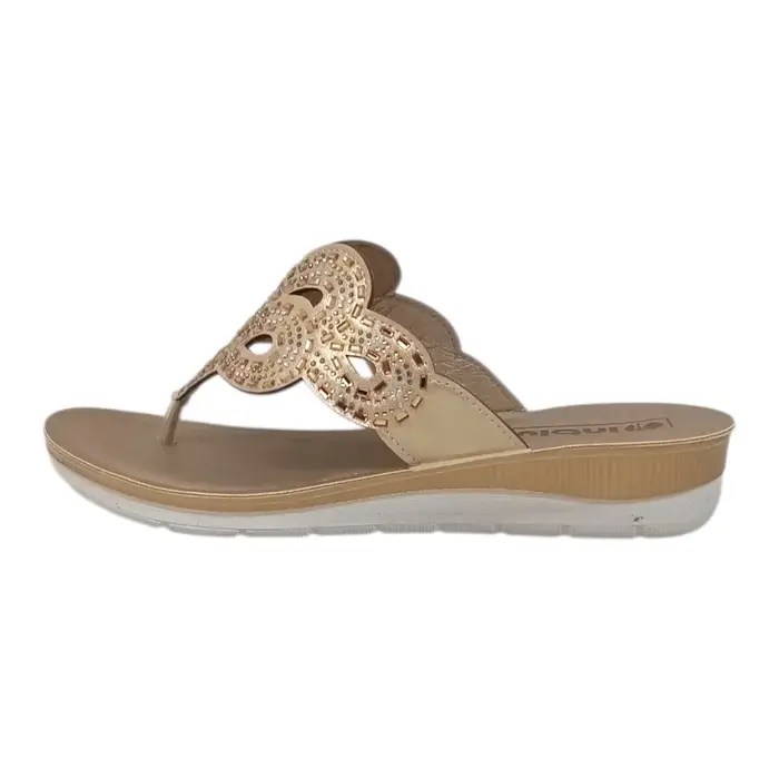 Sandali con zeppa Inblu Ciabatta infradito DONNA Multicolore