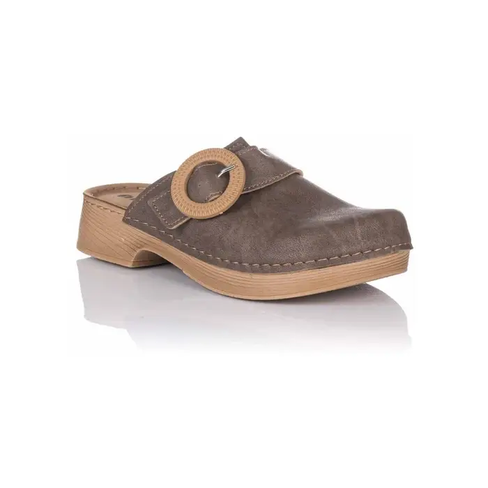 Scarpe Inblu Ostruzione con fibbia - Pelle Marrone