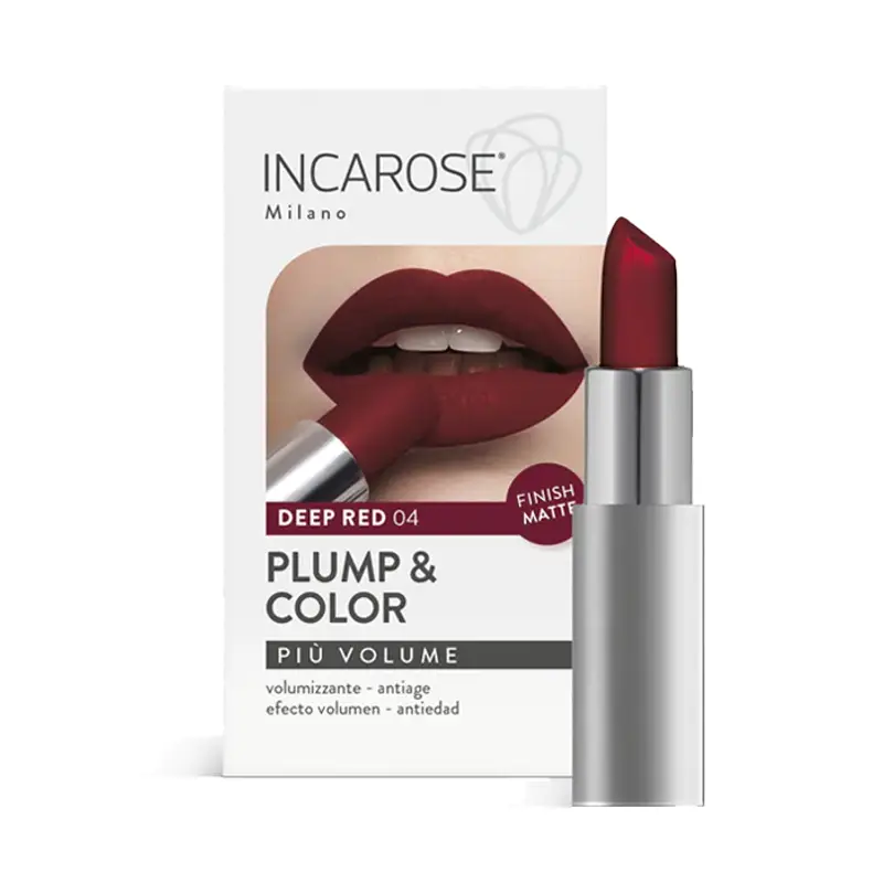 Incarose 04 PLUMP & COLOR Deep Red