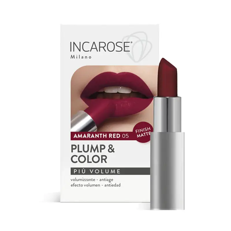 Incarose 05 PLUMP & COLOR Amaranth Red