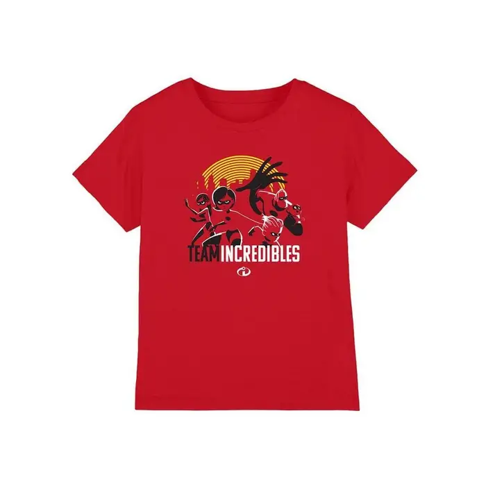 T-shirt Incredibles TV25109 Rosso