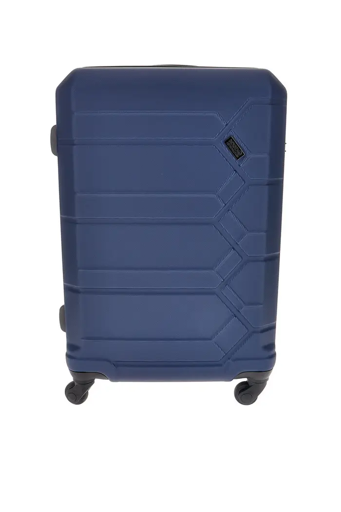 Trolley grande blu rigido 4 ruote Indigeno INDIGENO179/G [NAVY]