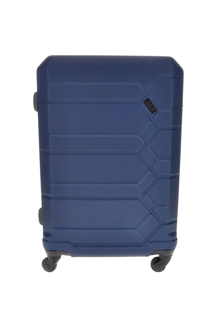Trolley medio blu rigido 4 ruote Indigeno INDIGENO179/M [NAVY]
