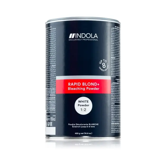 Indola Rapid BLOND+ Bleaching Powder polvere decolorante per capelli colore White 450 g