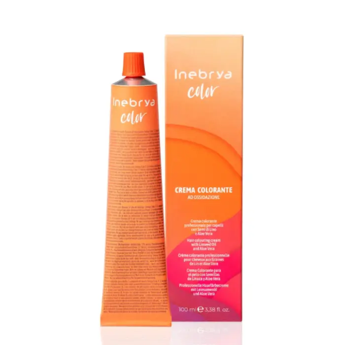 Inebrya Crema colorante 7/13 Biondo cenere dorato 100 ml - Tintura per capelli