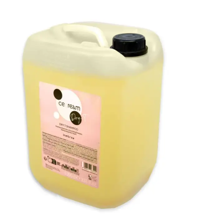Inebrya dry-t shampoo 10 litri fior di latte (capelli secchi)