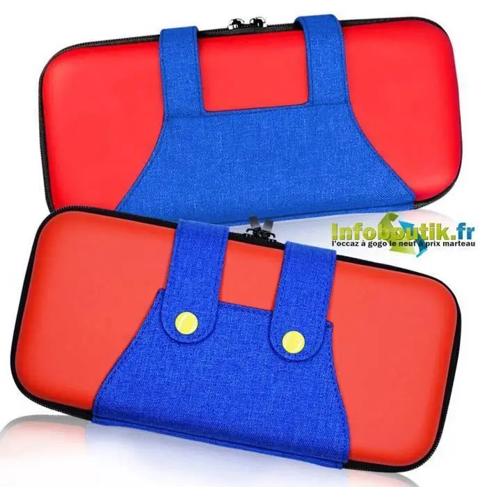 Housse de protection Rouge pour Console Nintendo Switch / OLED / LITE rosso