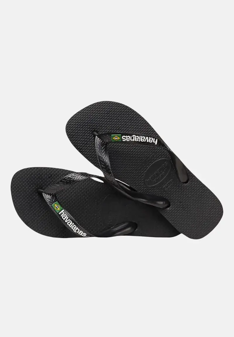 Havaianas Infradito Brasil nero per bambino e bambina