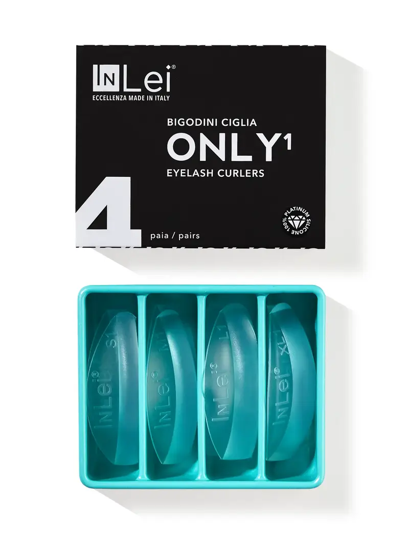 InLei ONLY 1 bigodini in silicone per ciglia mix 4 misure